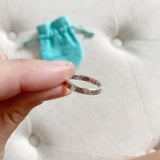 Tiffany & Co "I Love You" Notes Collection Ring