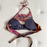 BECCA by Rebecca Virtue Tie Dye Bikini Top XS