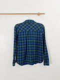 Forever 21 navy Flannel Long Sleeve Small