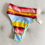 Aerie High Cut Cheeky Bikini Bottoms NWT XXS