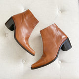 Donald J Pliner Tanith Leather Boots 7.5