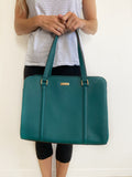 Kate Spade Teal Tote Bag with Wallet Set