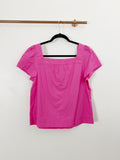 J. CREW Pink Button Blouse NWT size Small