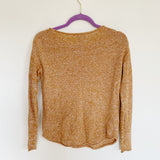 Old Navy Mustard Lightweight Knit Sweater Small