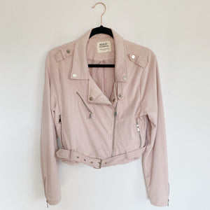 Ashley by 26 International Outerwear Suede Moto Jacket XL