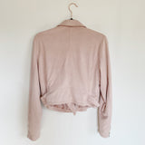Ashley by 26 International Outerwear Suede Moto Jacket XL