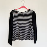 GAP Striped Long Sleeve Blouse Small