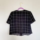 Urban Romantics Crop Button Top Large