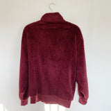 Express Oversized Fuzzy Pullover Sherpa Small