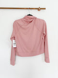 Marika Pink Cropped Pullover NWT Small
