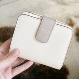 Coach Leather Snap Two-toned Wallet
