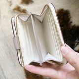 Coach Leather Snap Two-toned Wallet