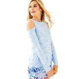 Lilly Pulitzer Lyon Cold Shoulder Sweater Small