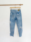 American Eagle Distressed MOM Jeans size 0 Reg