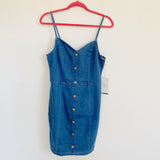 Blashe Denim Button Sundress NWT Large