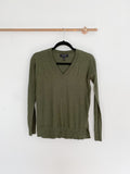 Banana Republic Cashmere Blend Olive Sweater XXS