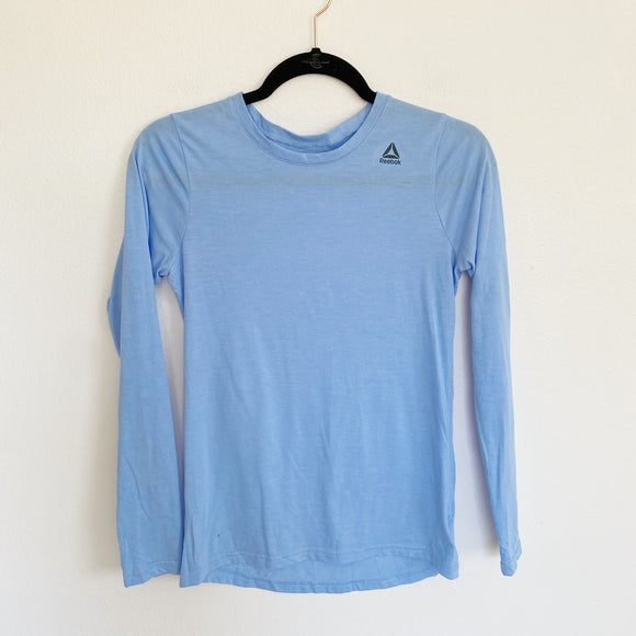 Reebok Baby Blue Super Soft Long Sleeve Tee XS
