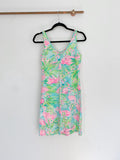 Lilly Pulitzer Adrianna Dress Floridita Flamingo XXS