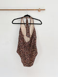 Kona Sol from Target Leopard One Piece Swimsuit Large