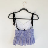 Express Babydoll Peplum Tank Top