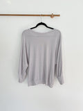 Wantable Fleece Open-back Long Sleeve size Medium