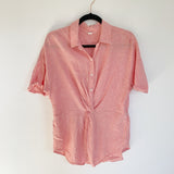 Caslon Linen Collar Top by Nordstrom Rack Medium