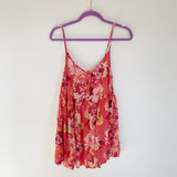 Billabong Floral Tunic Tank Top XS