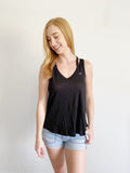 Express Cut out Black Tank Top NWT Medium