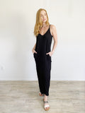 LOVE STITCH Black Maxi Dress S/M