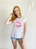 SUNDRY Graphic Cotton Tee Get It Girl NWT