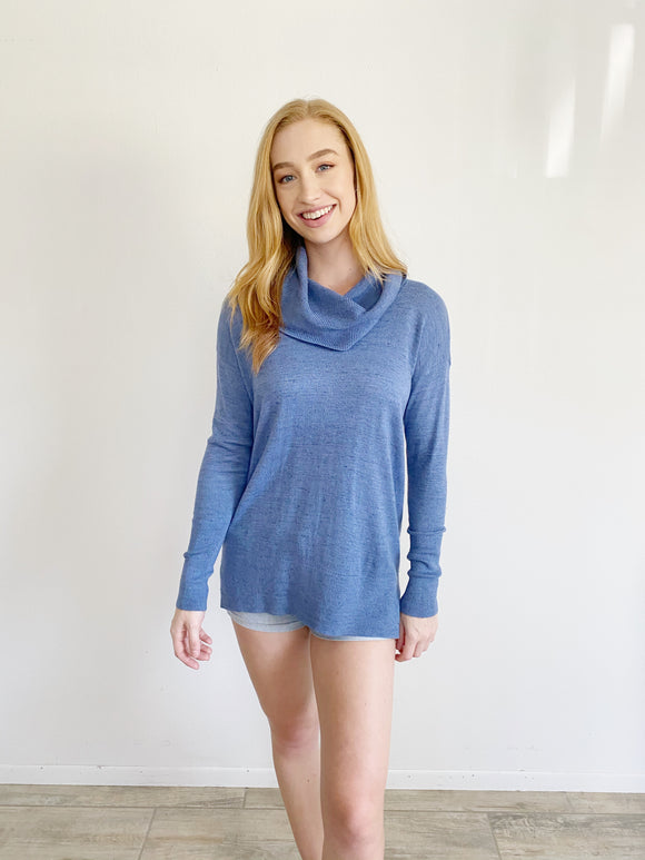 LOFT Knit Turtleneck Sweater Small