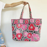 Vera Bradley Large Pink Tote Duffle Bag