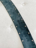 Vintage Leather Black Belt