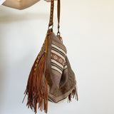Patricia Wolf Western Fringe Hobo Bag Retails $345.00