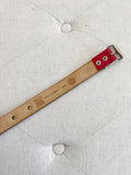 BBC Designer Leather Stud Wrap Belt