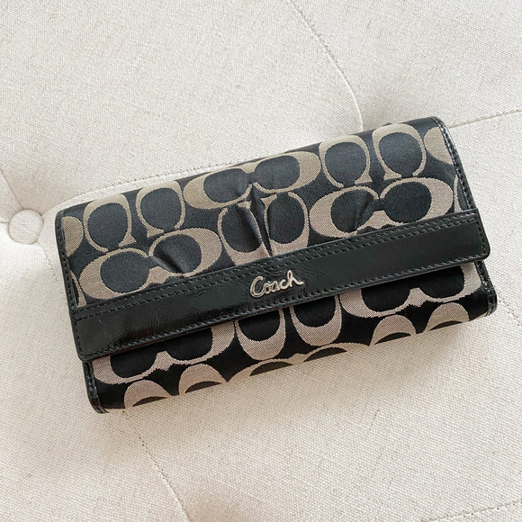 Coach Monogram Large Wallet