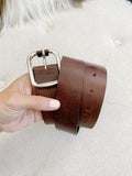 ARMANI EXCHANGE Leather Brown Belt size 30