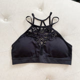 Reel Legends Black Sports Bra Active Top Medium