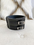 MODA International Saddle Leather Wide Italian Belt Small