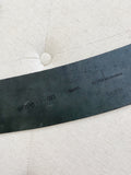 MODA International Saddle Leather Wide Italian Belt Small