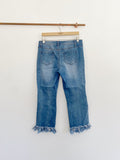 Boutique Versona Raw Hem Crop Jeans size 29