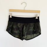 Lululemon Speed Up Shorts Camo Size 4