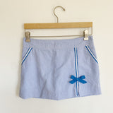 Lilly Pulitzer Jarvey Seersucker Pinstripe Skort 2