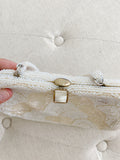 Vintage Delill Beaded Bridal 50's & 60's Clutch