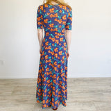 Lularoe Ana Dress NWT Floral Polka Dot XS