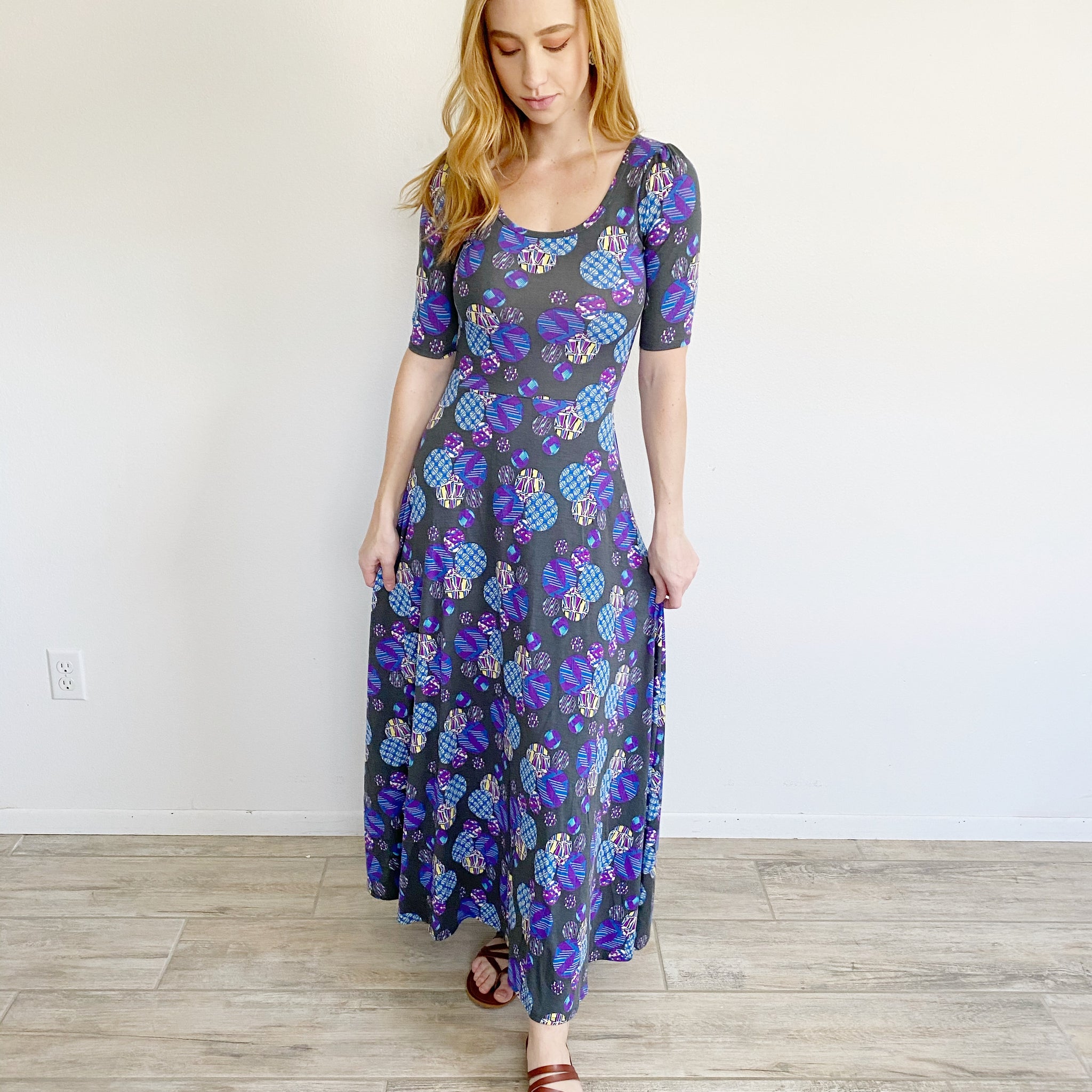 chinese dress ladies Evelyn Smocked Waist Maxi Dress – lularoe