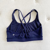 Lululemon Energy Sports Bra Navy Blue size 6