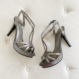 Marc Fisher Too Hot Metallic Heels New 8