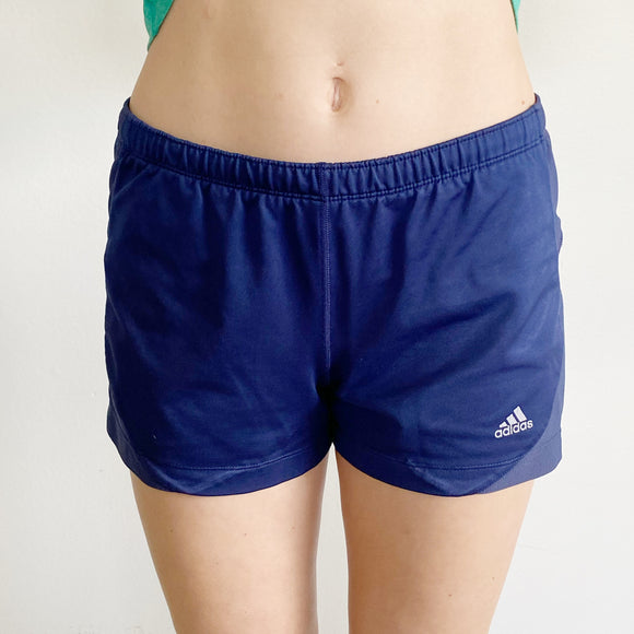 Adidas Navy Running Gym Shorts Small