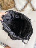 MYCRA PAC Velvet Large Tote Bag